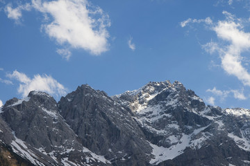 Fototapeta na wymiar La Zugspitze
