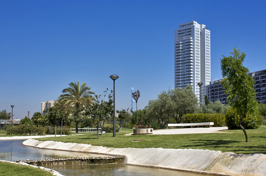 Cauce nuevo del rio turia - Valencia
