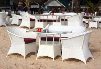 Restaurant on the beach