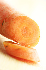 Cut carrot
