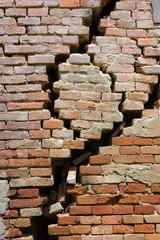 cracked wall
