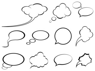 speech bubbles