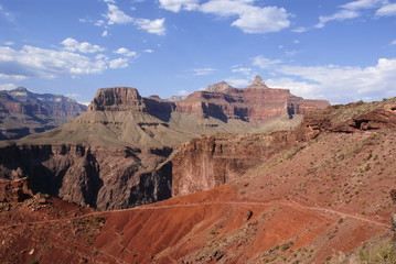 Kaibab trail in Grand canyon