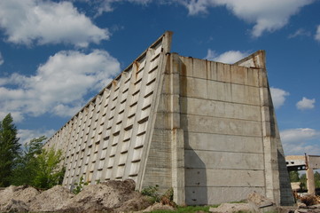 Lost city.Near Chernobyl area