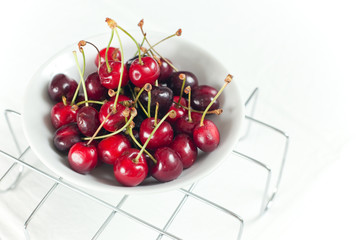 Obraz na płótnie Canvas Fresh Cherries