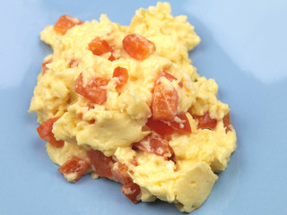 Scrambled Eggs with Peppers
