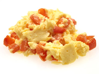 Scrambled Eggs with Peppers