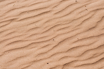 Fototapeta na wymiar Textured sand as background