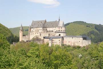 Fototapeta na wymiar Vianden Castle