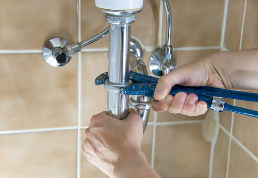 plumber sink