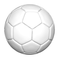 weißer fußball - freigestellt © orbcat