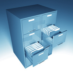 file cabinet and folder