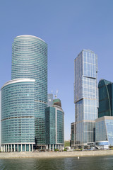 Fototapeta na wymiar Moscow-City