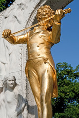 Johann Strauss Denkmal in Wien