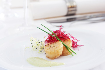 Scallop Appetizer