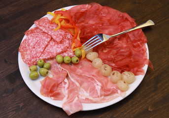 piatto affettati