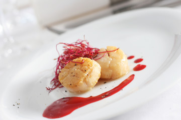 Scallop Appetizer