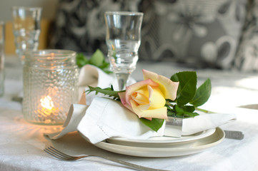 Festive table setting