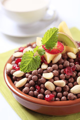 Chocolate breakfast cereal