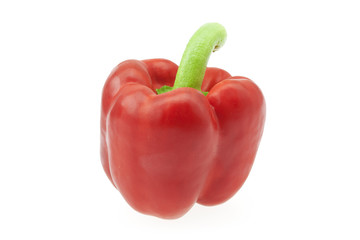 red pepper isolated on white
