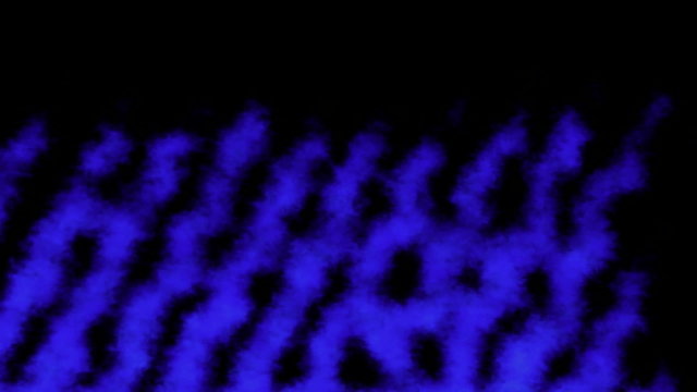 Blue parallel swirls of abstract smoke + Alpha