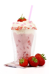 Erdbeermilchshake