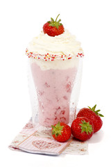 Erdbeermilchshake