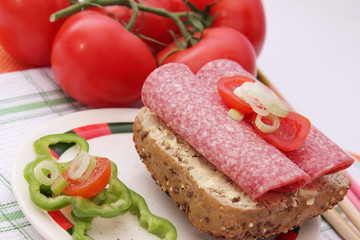 Salamibrot