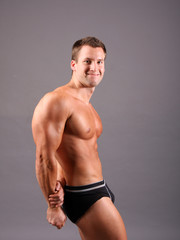 Fototapeta premium young bodybuilder