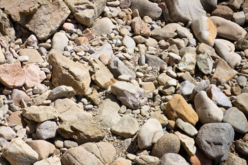 Pebbles on the beach