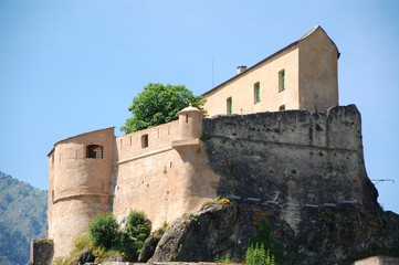 Fototapeta na wymiar citadelle de corté