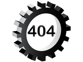 404 error sign