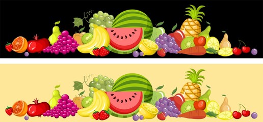 fruit card set