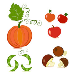 Painted Vegetables