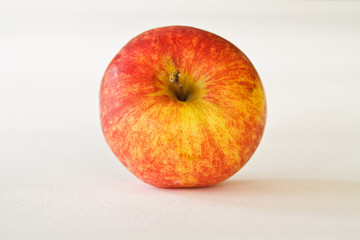 Red apple isolated on white