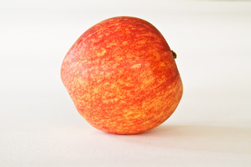 Red apple isolated on white