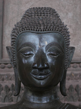 Buddha image in Vientiane, Laos