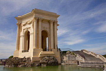 Fototapeta na wymiar Castle Peyrou, Montpellier, Francja