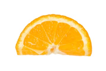 Orange Slice isolated..
