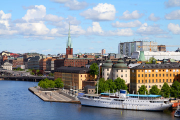 Obraz premium Stockholm - Riddarholmen, Gamla Stan