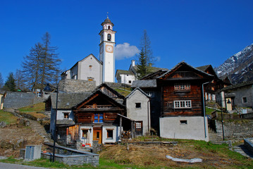 Fototapeta premium Bosco Gurin,