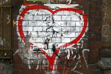 Graffiti, Herz, Liebe