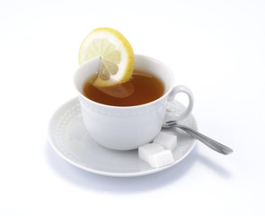 Tazza di the con limone
