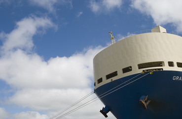 Fototapeta premium Frachtschiff