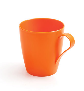 Plastic Orange Cup