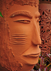 Terracotta Maske