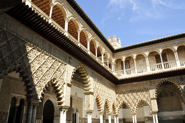 Obraz premium Royal Alcazar in Seville, Spain