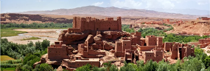 Papier Peint photo Maroc données kasbah maroc