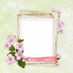 Framework for photo or congratulation