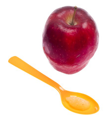 Apple Sauce and an Apple